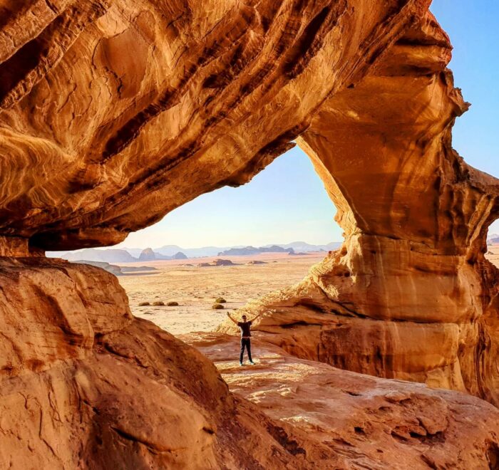 Les arches naturelles du Wadi Rum